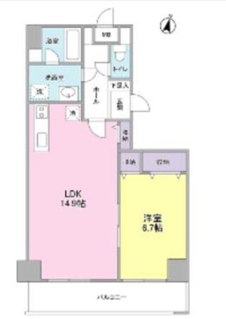 ソリッド大橋の物件間取画像